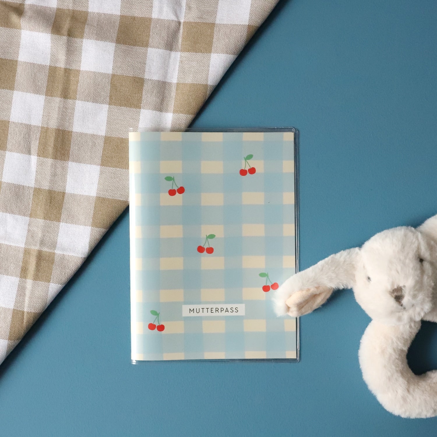Mutterpass-Hülle „Kirschen“