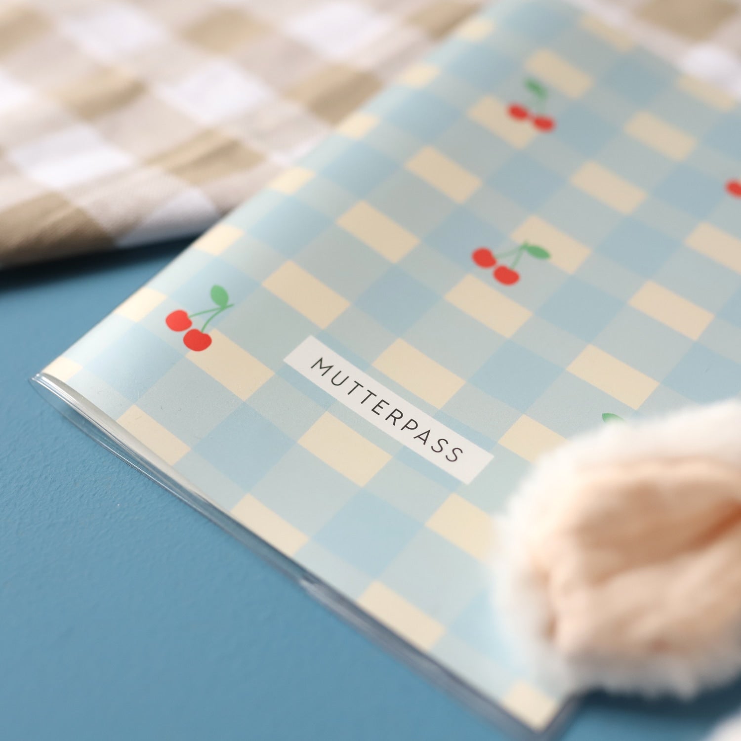 Mutterpass-Hülle „Kirschen“