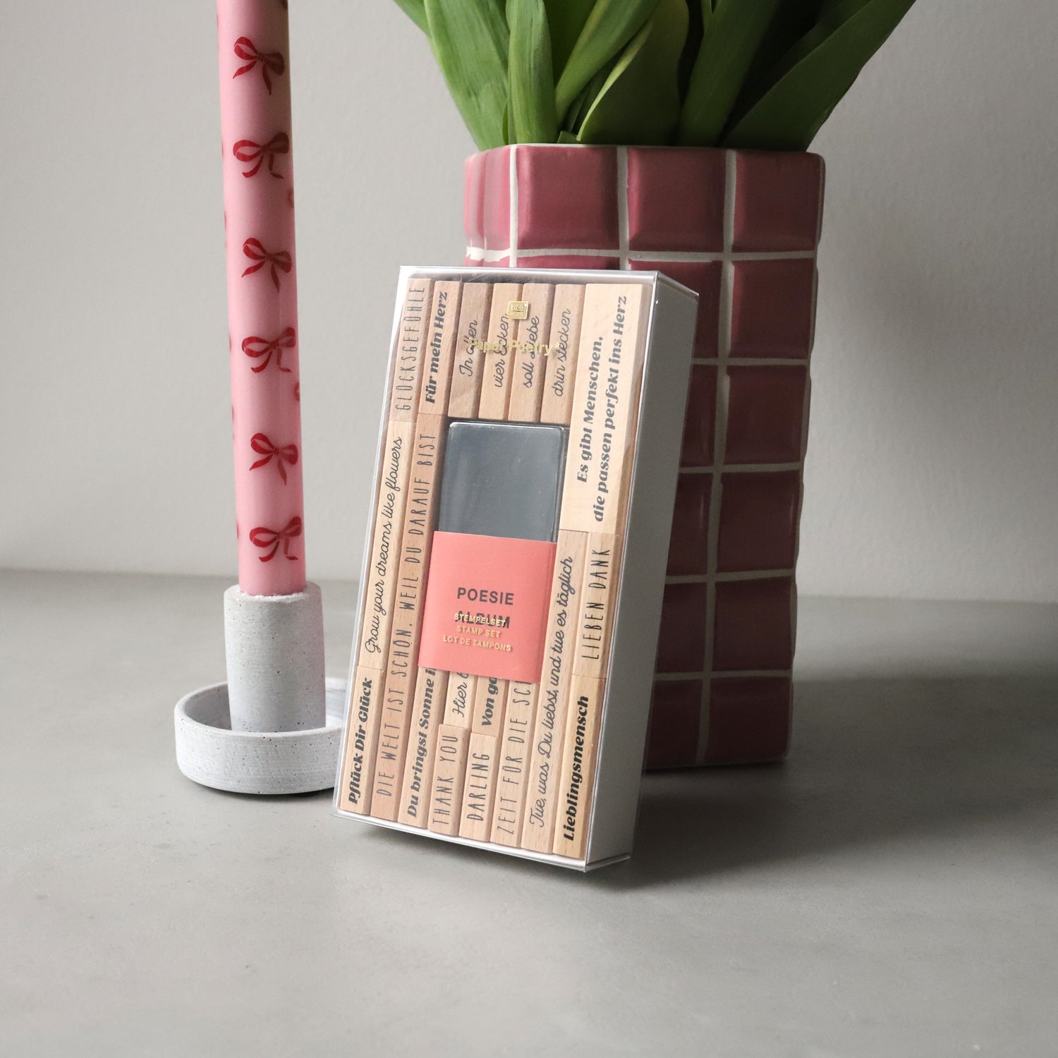 Stempelset „Poesiealbum"