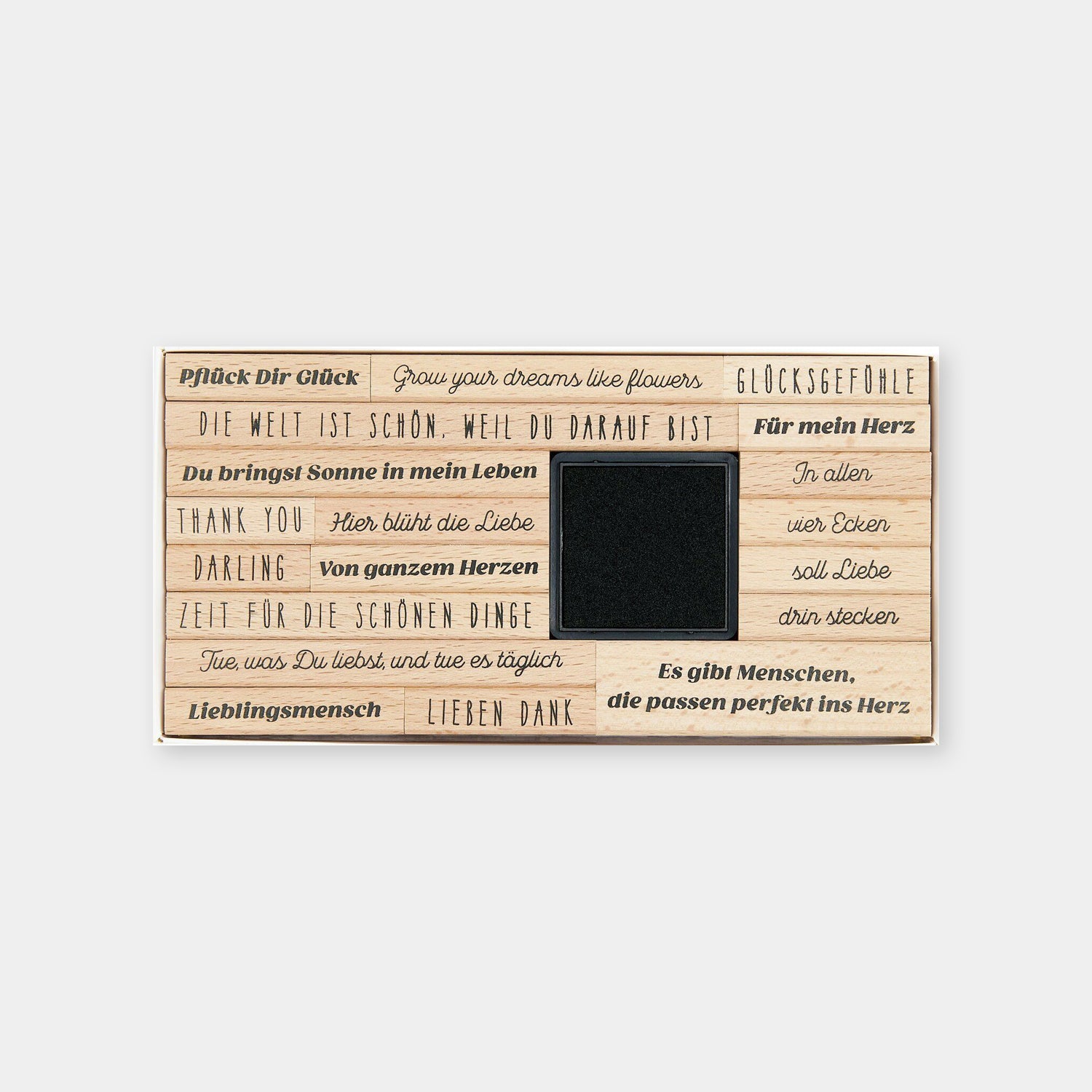 Stempelset „Poesiealbum"