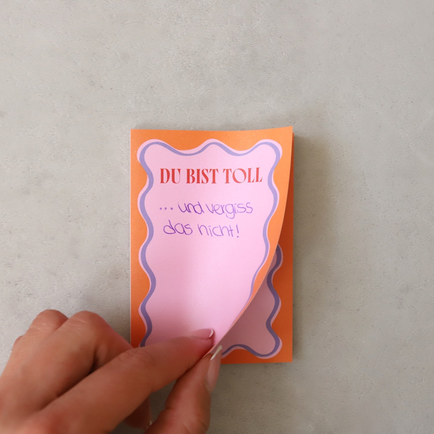 Sticky Notes „Du bist toll“