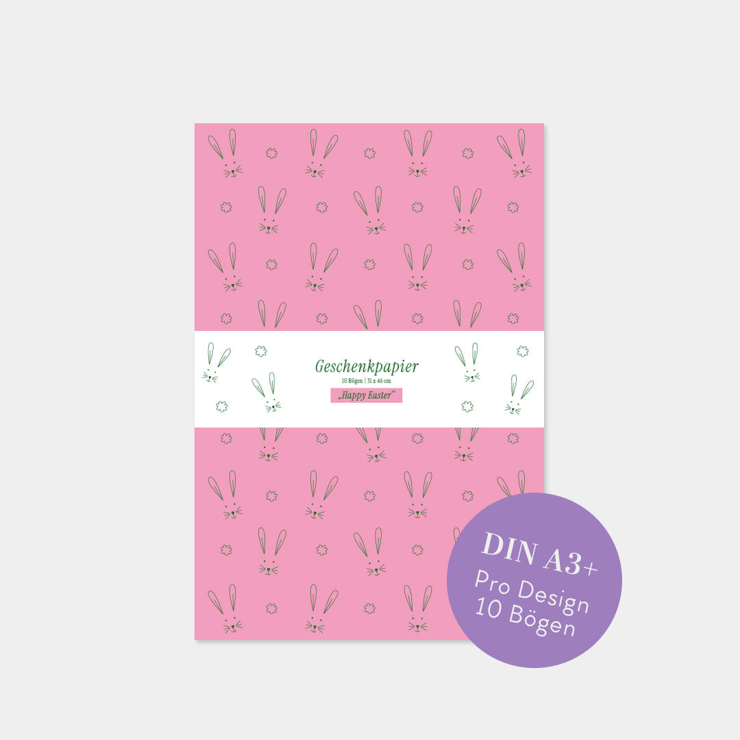 Geschenkpapier "Happy Easter"
