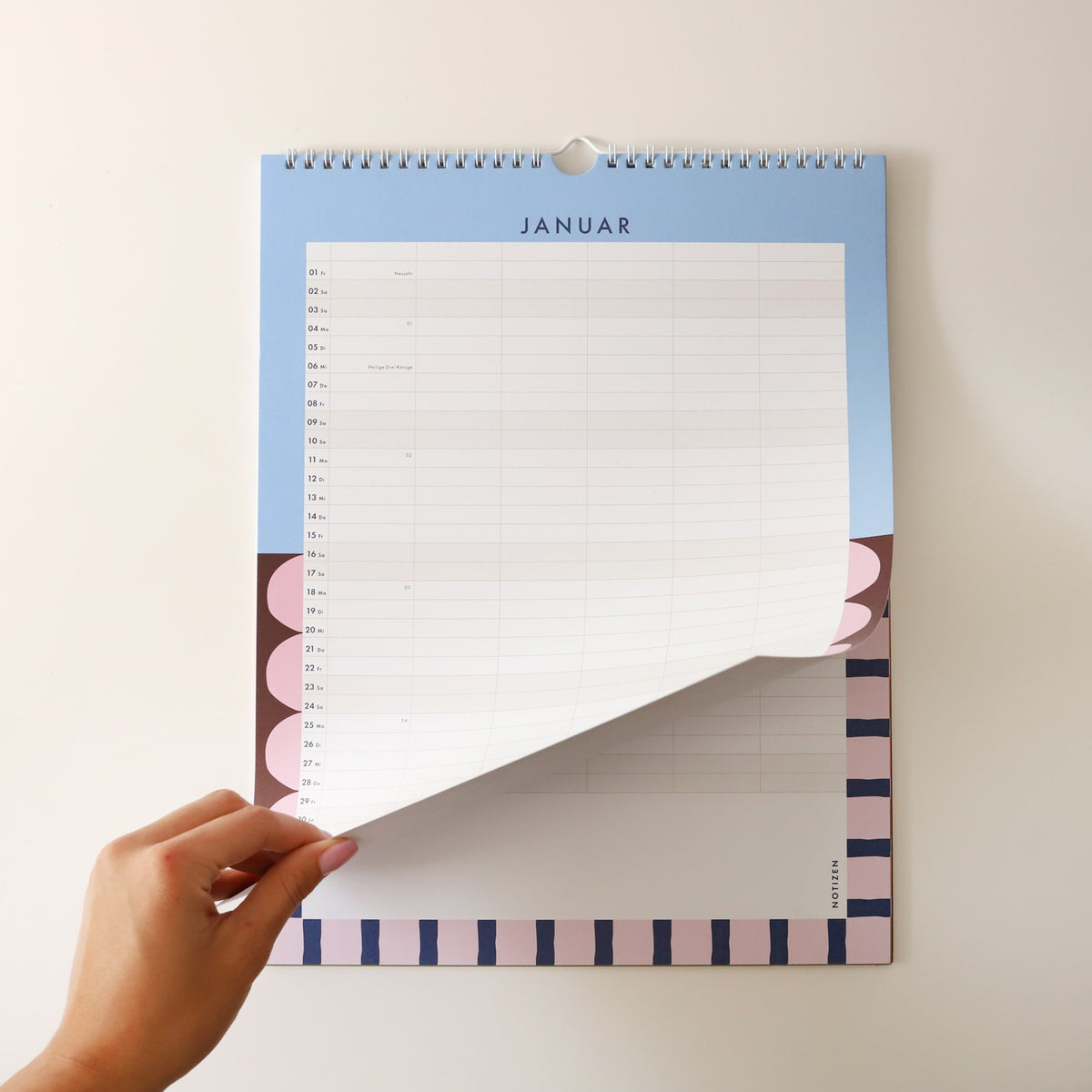 Familienwandkalender 2027