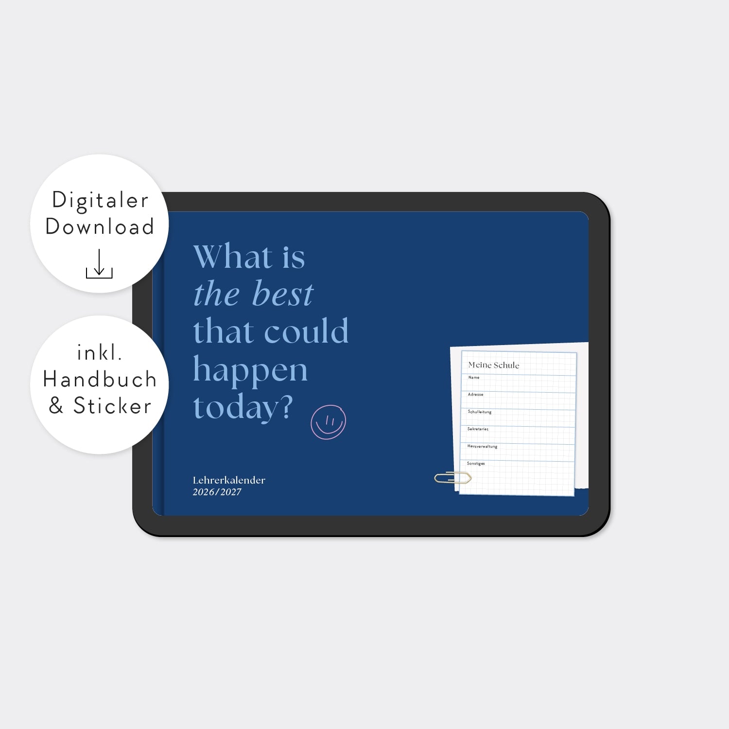 Digitaler Lehrerkalender 2026/2027