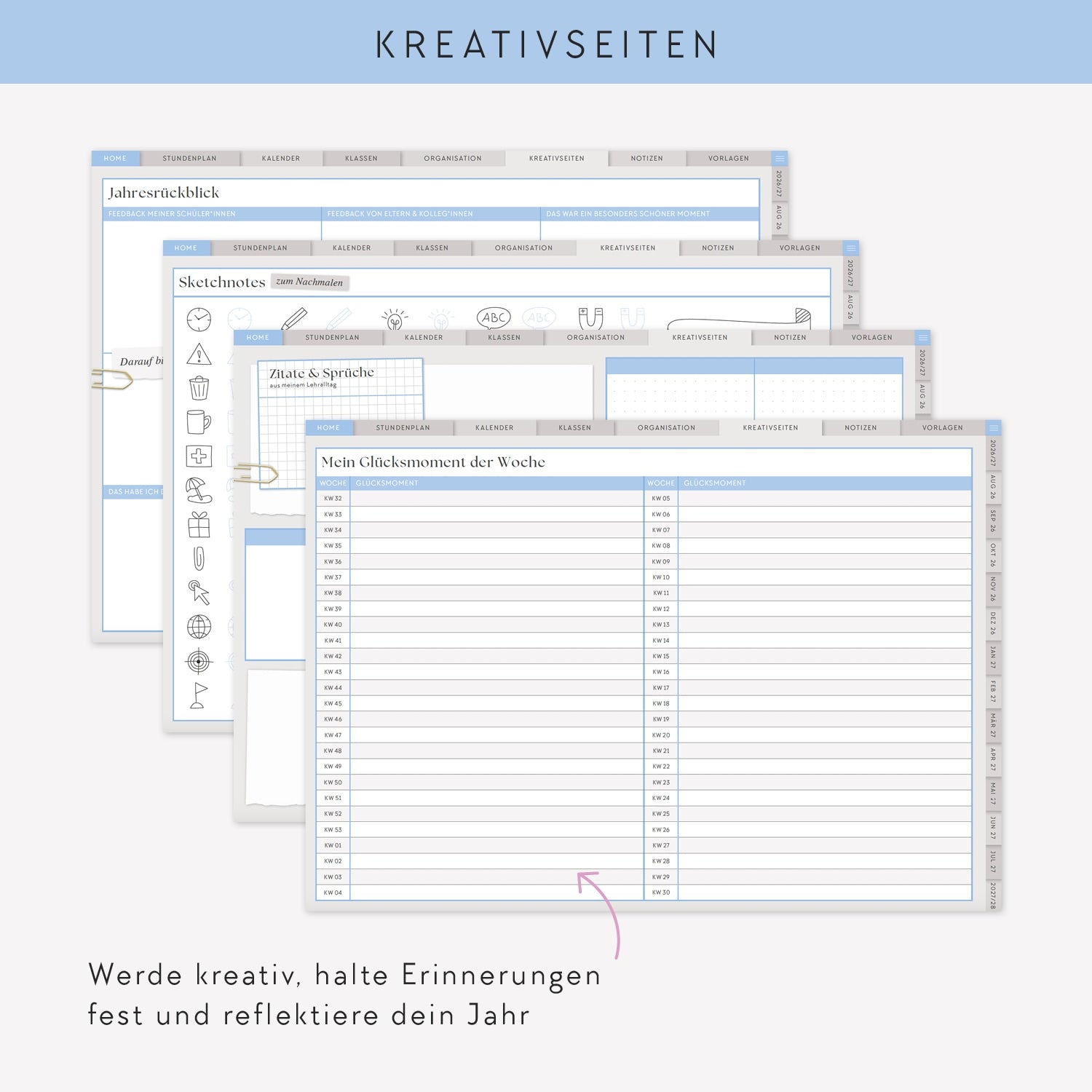 Digitaler Lehrerkalender 2026/2027