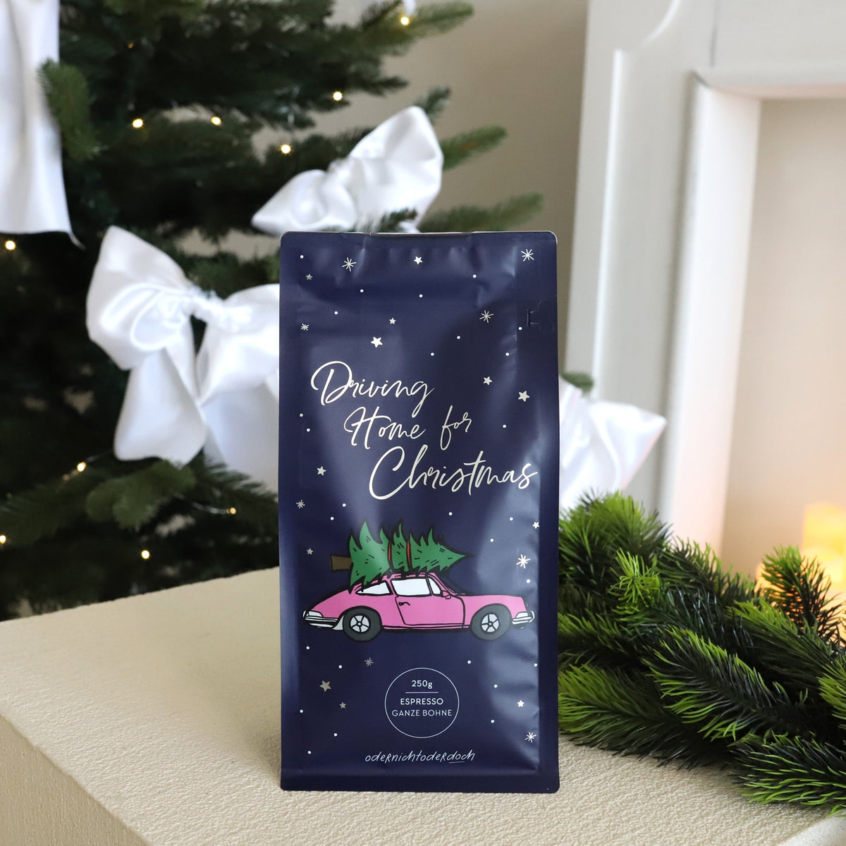 Kaffee "Driving Home for Christmas", Ganze Bohne, 250g