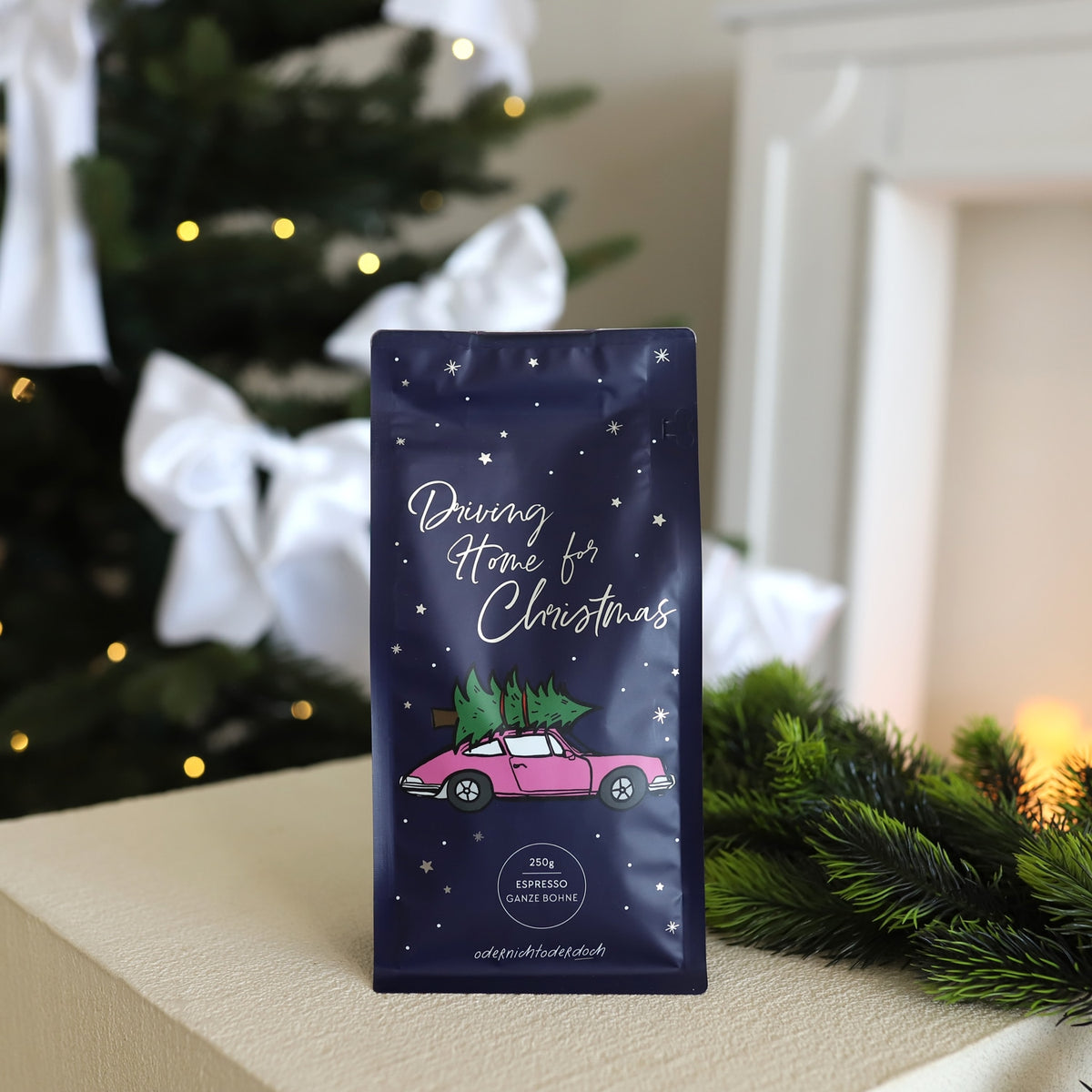 Kaffee "Driving Home for Christmas", Ganze Bohne, 250g