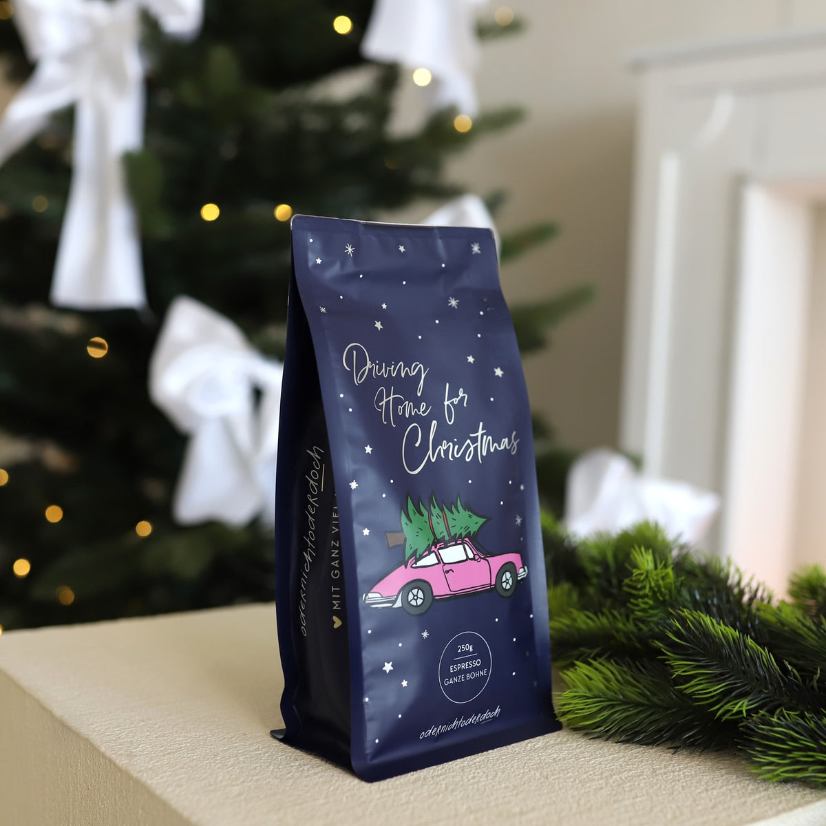 Kaffee "Driving Home for Christmas", Ganze Bohne, 250g