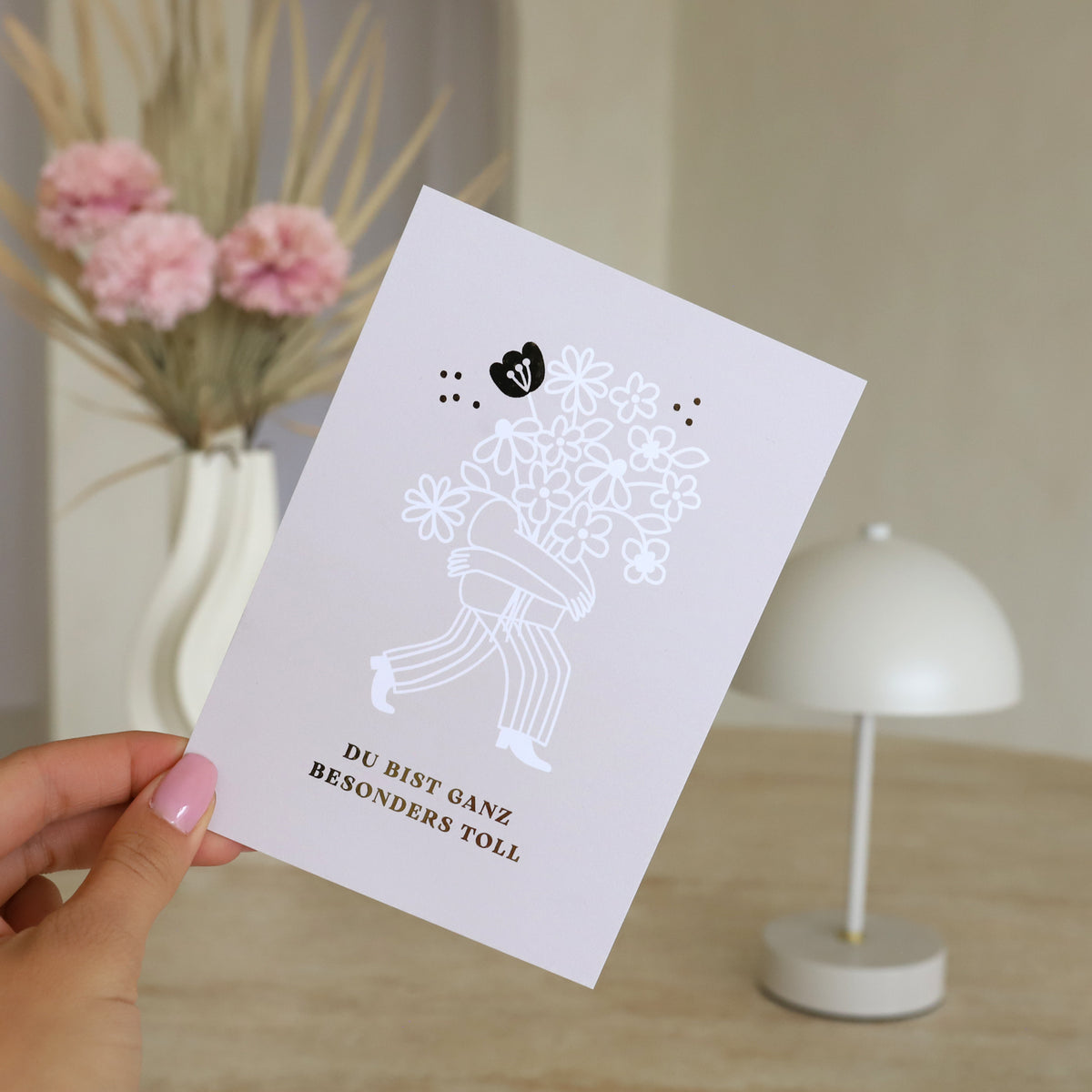 Postkarte A6 "Toll"