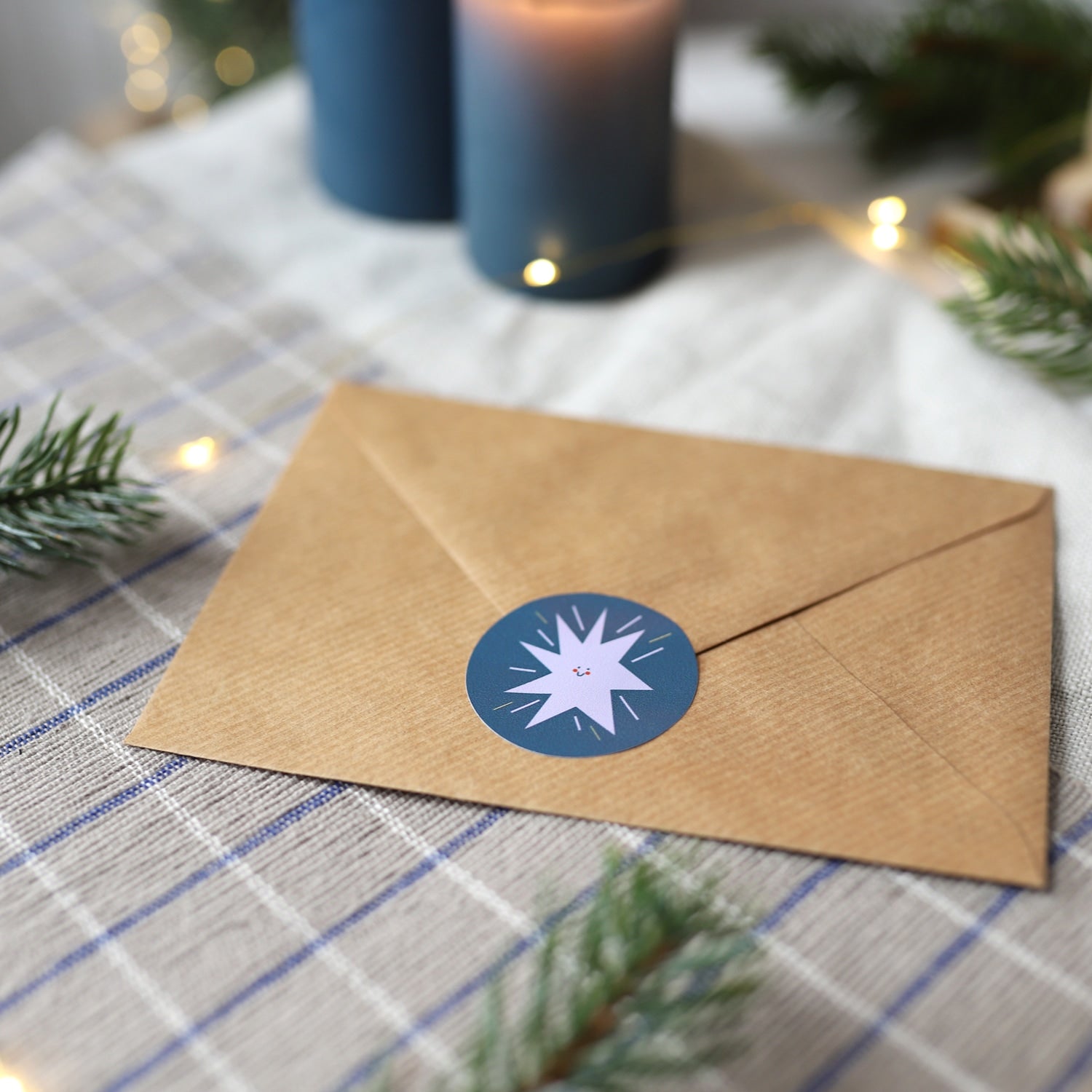 Sticker für Deko 2er-Set „Weihnachten“