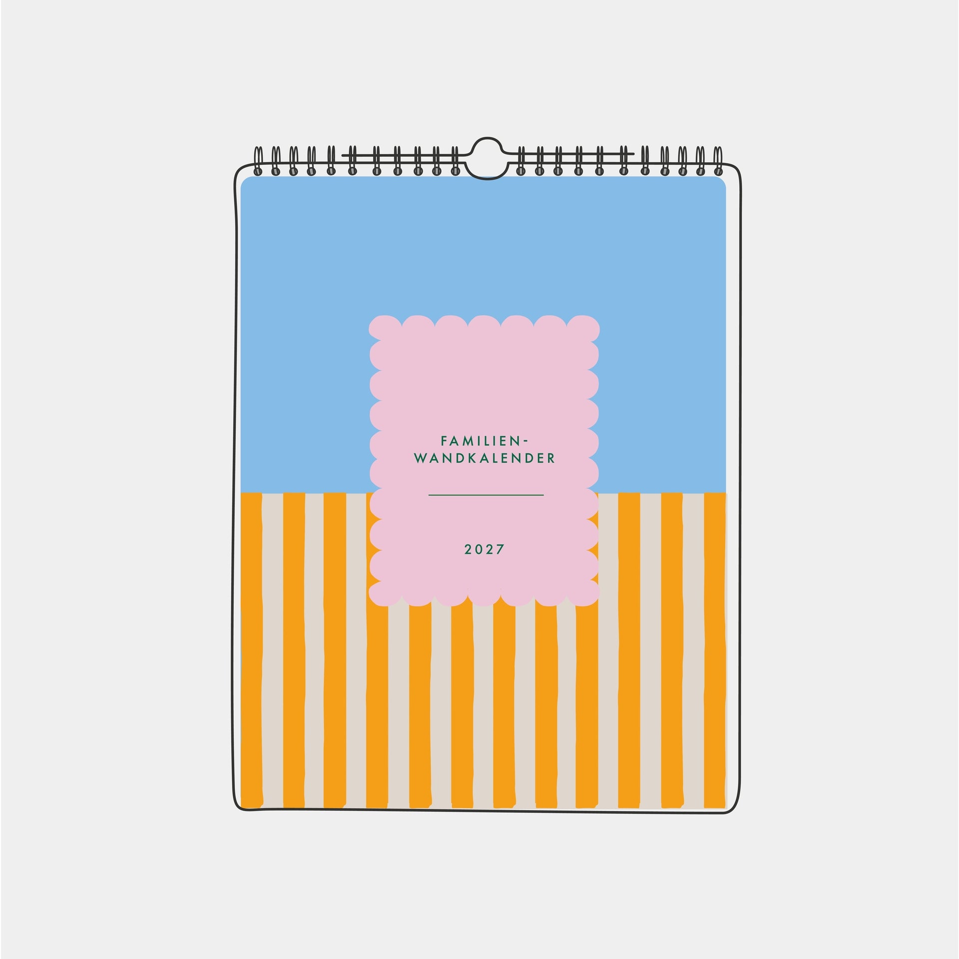 Familienwandkalender 2027