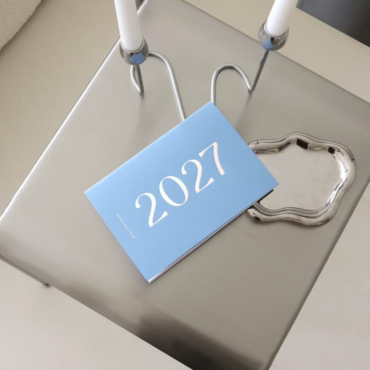 Monatskalender 2027 "Blue" | A5