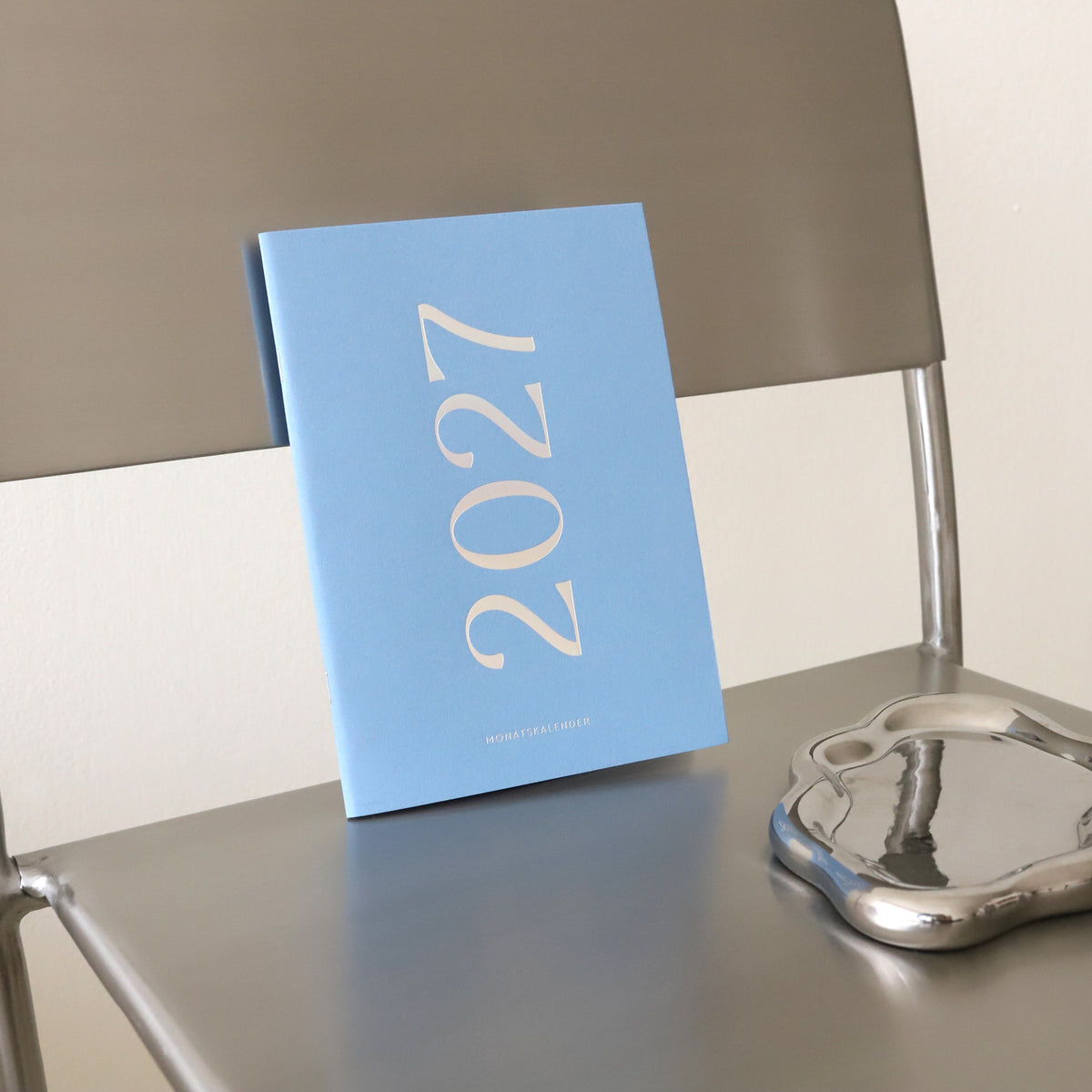 Monatskalender 2027 "Blue" | A5