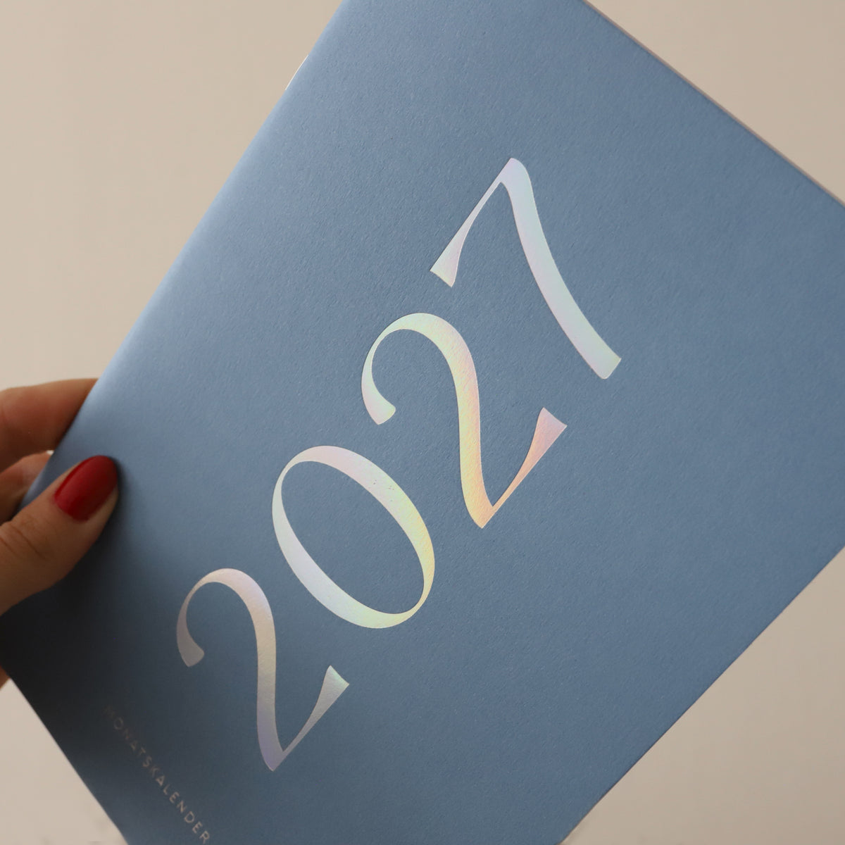 Monatskalender 2027 "Blue" | A5