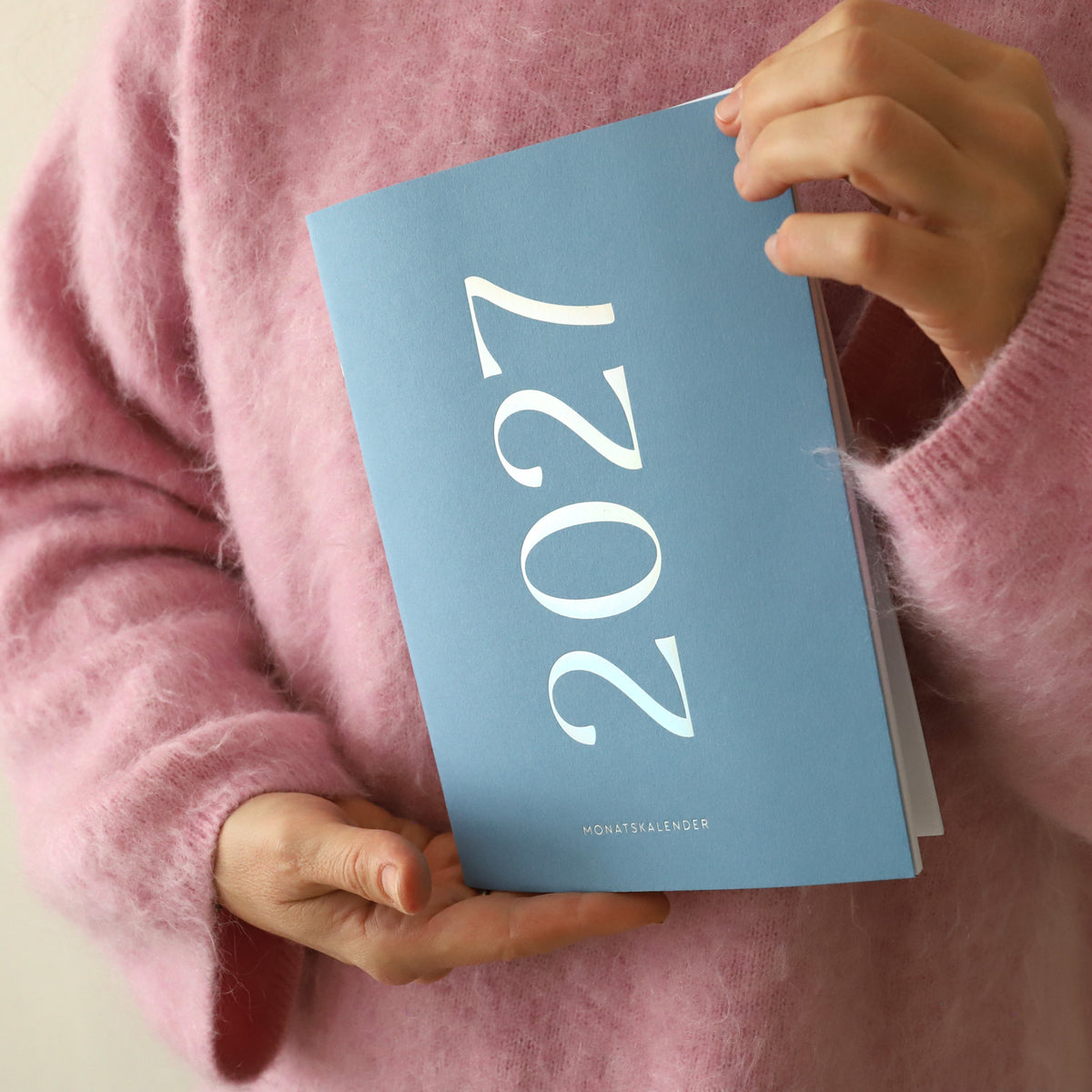 Monatskalender 2027 "Blue" | A5