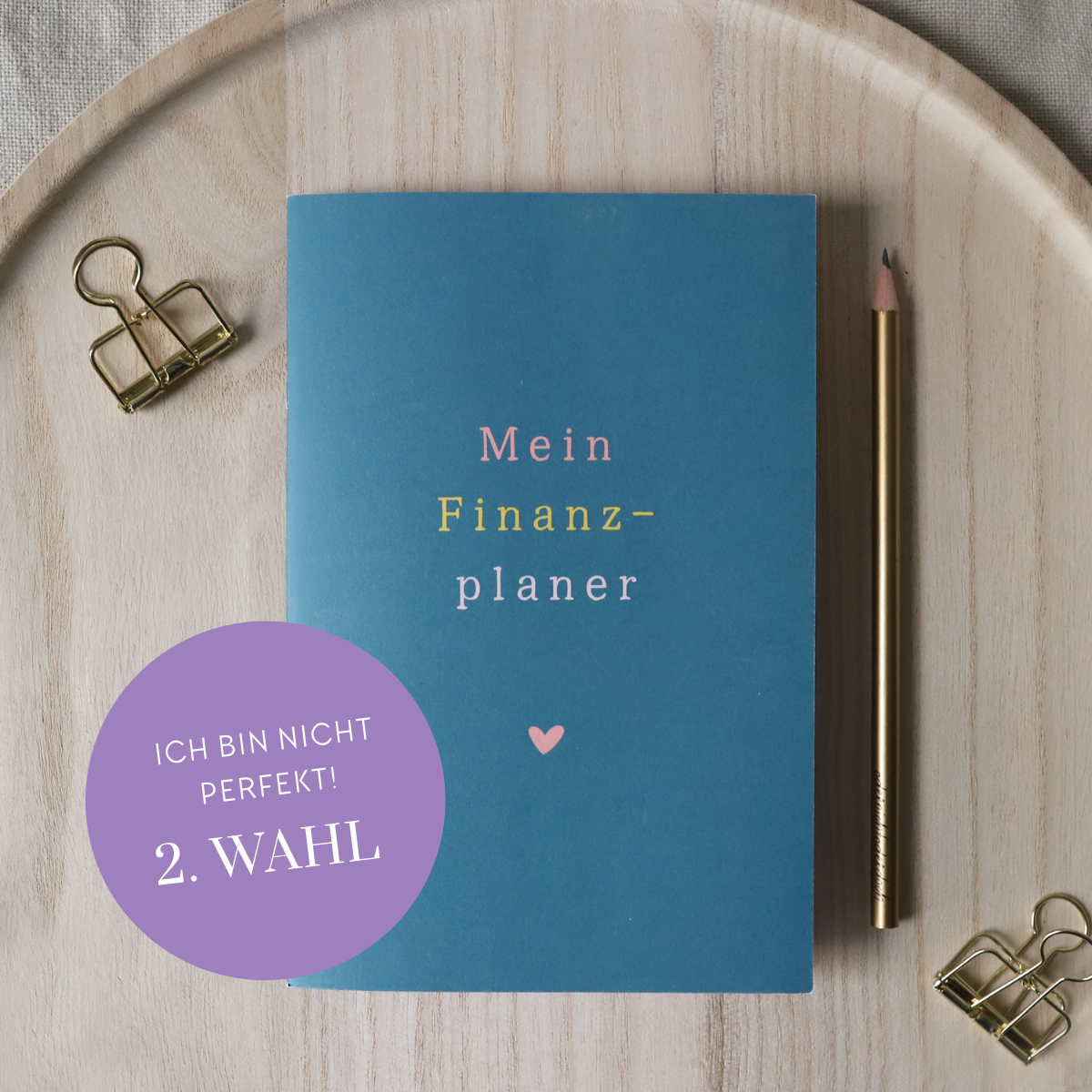 2. Wahl Heft „Finanzplaner" blau