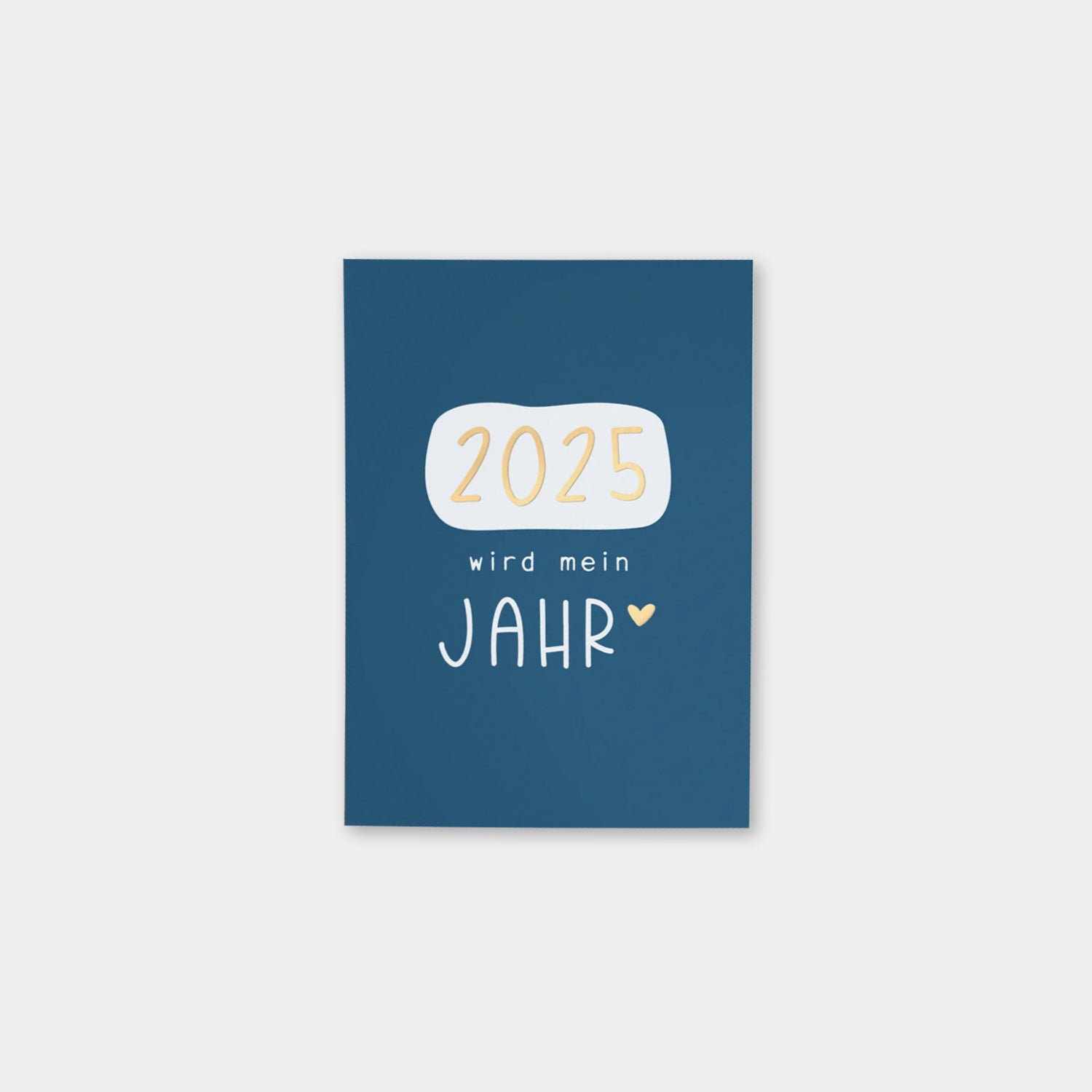 Postkarte „2025 wird mein Jahr“