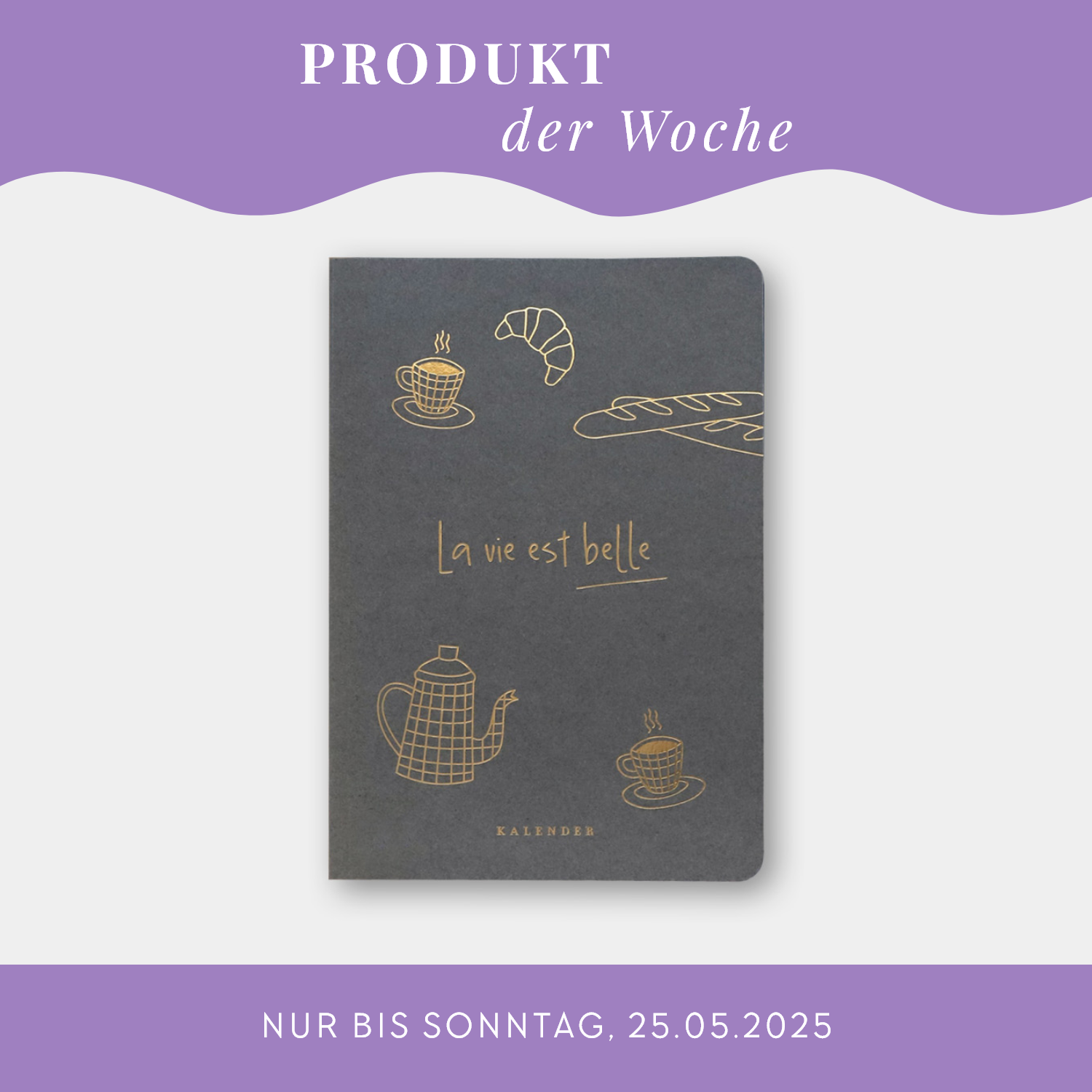 Kalender A5 „La Vie“